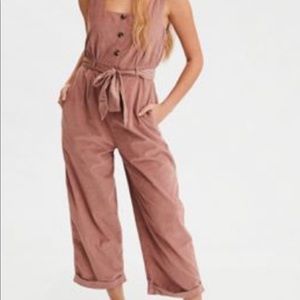 American eagle corduroy jumpsuit